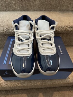 Size Jordan 11 Retro High Win Like '82 Midnight Navy 2017  666003575725|