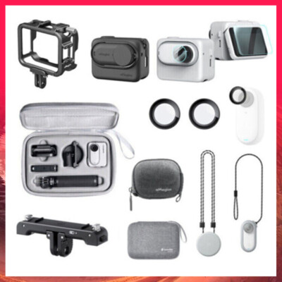 Insta360 GO 3 Camera All Accessories Carry bag Diving Case Extend Support 