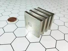 4 Neodymium Magnet Arc Motor Super Strong Rare Earth N45EH Ultra High Heat Grade