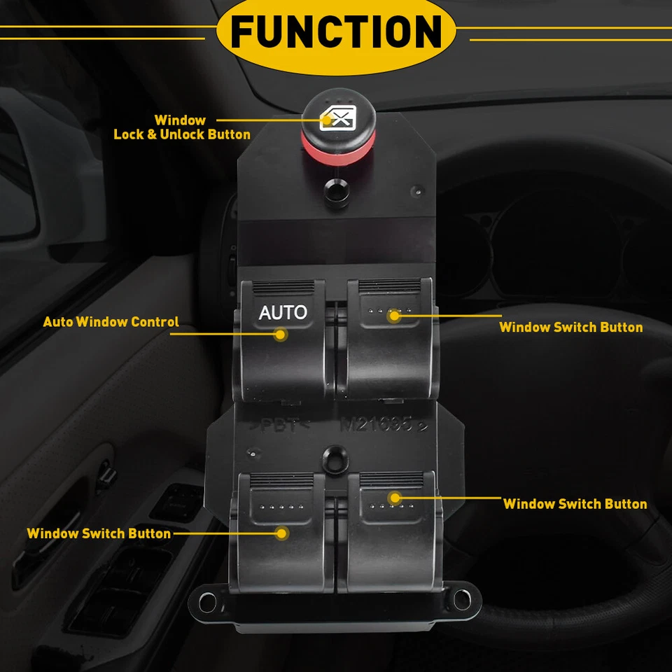 For 2002-2006 Honda CR-V CRV Electric Power Window Master Control Door Switch EA - Image 3 of 4