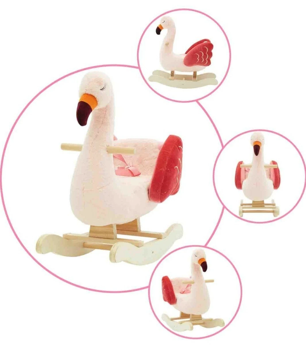 Flamingo rocking outlet horse