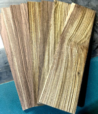 8 BEAUTIFUL PIECES KILN DRIED SANDED THIN BOCOTE LUMBER WOOD 12" X 3" X 1/4"