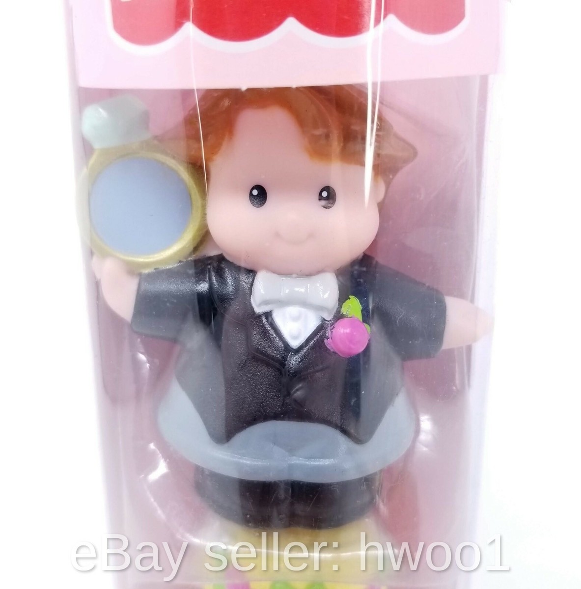 Fisher-Price Little People Wedding Figures Tube Caketoppers: Bride