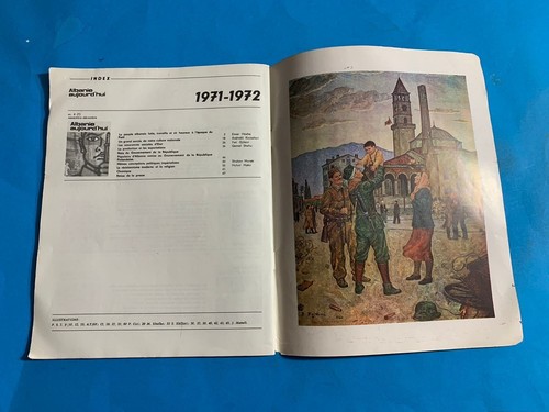 OLD 2 ALBANIE AUJOURD"HUI MAGAZINE-ENVER HOXHA-COMUNISM TIME-1972-PROPAGANDA - Picture 22 of 23