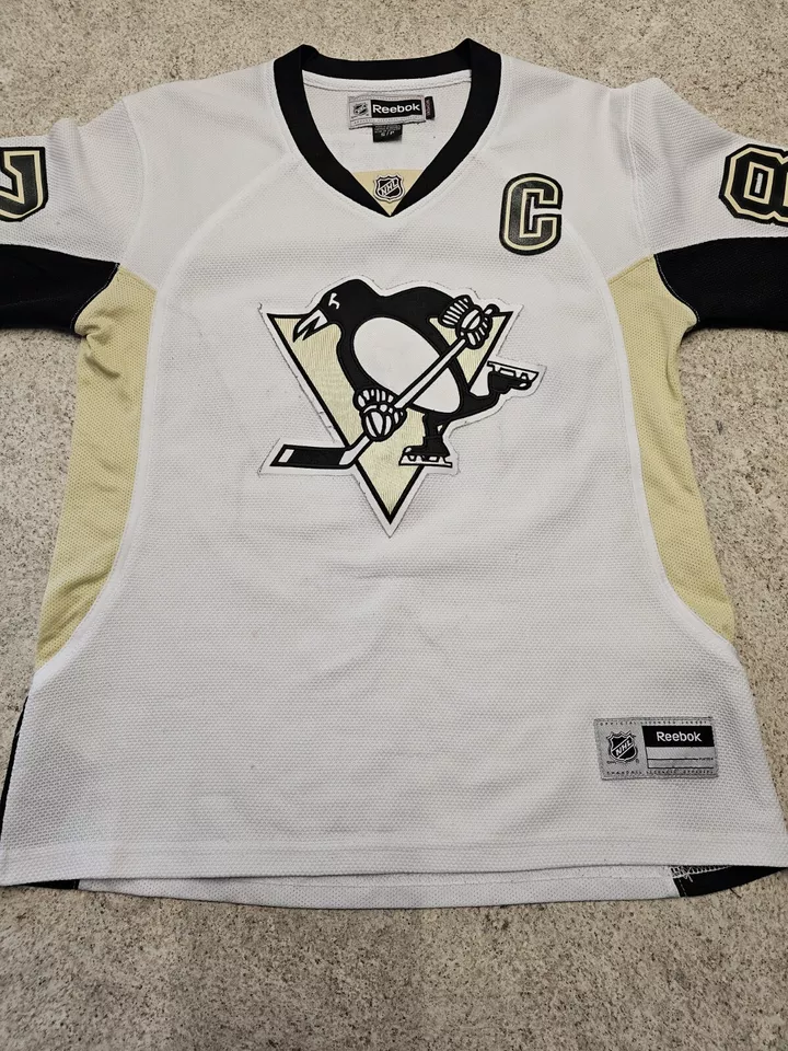 Camiseta deportiva para mujer Sidney Crosby Pittsburgh Penguins NHL #87 talla S Reebok Foto 2 de 4