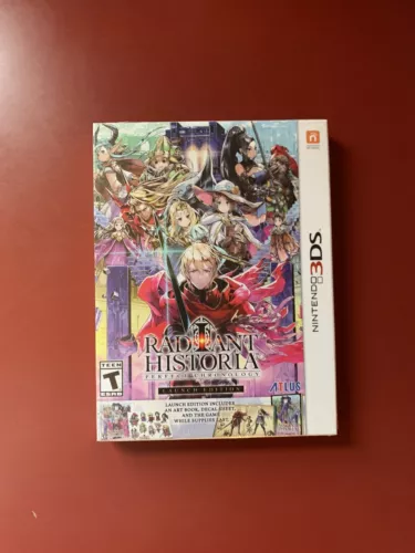 Radiant Historia: Perfect Chronology Launch Edition (ATLUS, 2018) Nintendo 3DS