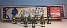 Authenticast Toy Soldiers Scots In Sun Helmets At Ease 
