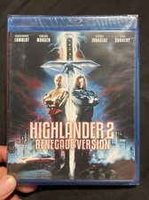 Highlander 2: The Quickening (Blu-ray Disc, 2013, Renegade Version