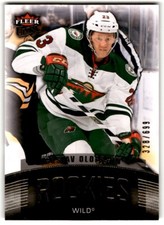 2015-16 Fleer Showcase Ultra Gustav Olofsson Rookie /699 #U30 Minnesota Wild