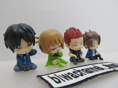 World Trigger Figure Konami Complete set of 4 ''Shoulder Zun Fig. Tamakoma No.1