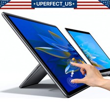 15.6" Touchscreen Portable Gaming Office 2000:1 Monitor Display USB C For Laptop