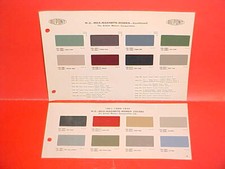 1959 1960 1961 Mg Mga Twin Cam Roadster 1600 Mark I Magnette Morris Paint Chips