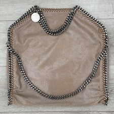 Stella Mccartney Falabella Shaggy Deer Faux Leather Foldover Tote Bag Handbag