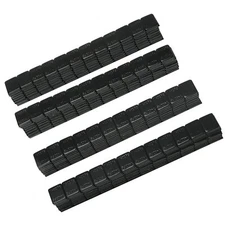 1/4 OZ BLACK TIRE WHEEL BALANCING WEIGHTS STICK-ON ADHESIVE 360PCS