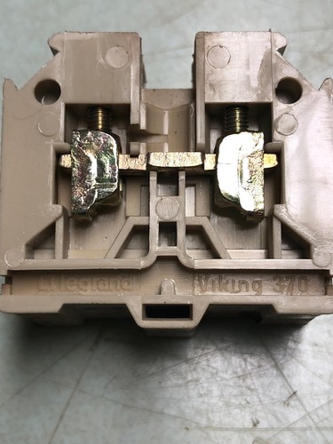 101 Legrand Viking 370 Heavy Duty Rail Mounted Terminal Blocks Free Shipping - Picture 4 of 10