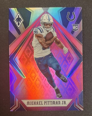 Michael Pittman Jr  - 2020 Panini Phoenix Rookie Pink Prizm /199 - Colts