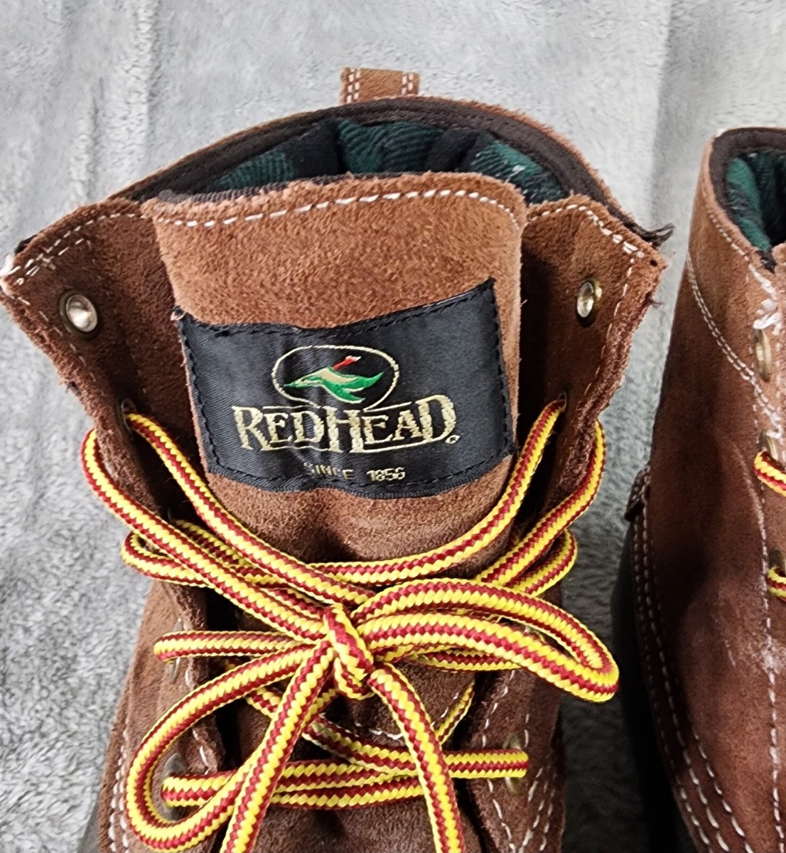 Red Head Duck Boots Mens Size 9 Brown Leather Outdoor  display picture 1