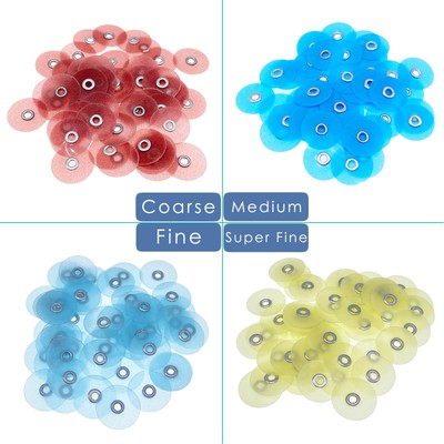 50Pcs Dental Sof-Lex Extra Thin Composite Ceramic Polishing Finishing Discs 14mm
