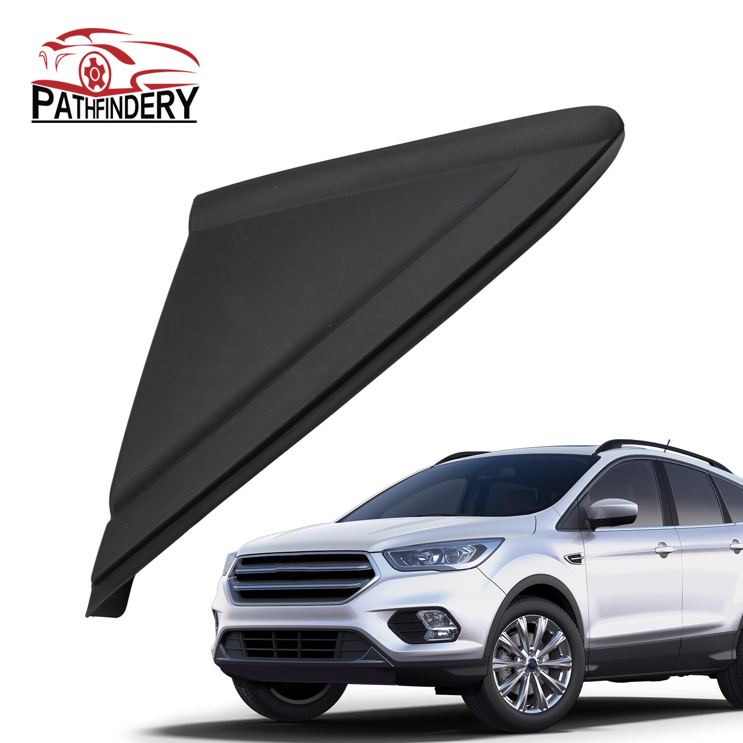 For Ford Escape 2013-19 t LEFT Driver Fender Rearview Triangle Molding