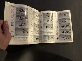 power glove nes Manual Only