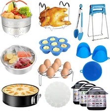 Pressure Cooker Accessory, 73 PCS Pressure Cooker Accessory - 2 Steamer Baskets