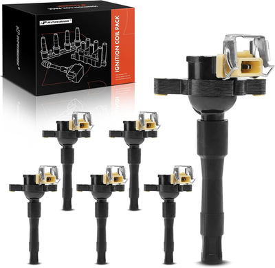 #ad 6PC Ignition Coil Pack BMW E36 E38 E39 E46 E53 323i 328i 325i 525i 530i pre 2002 $119.99