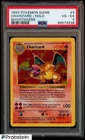 1999 Pokemon Game #4 Charizard Holo Shadowless PSA 4 VG-EX