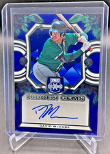 2023 Panini Elite Extra Edition Hidden Gems DAVID MCCABE AUTO