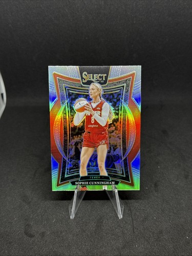 2025 Panini Select WNBA - Sophie Cunningham #12 - Silver Prizm - Indiana Fever!