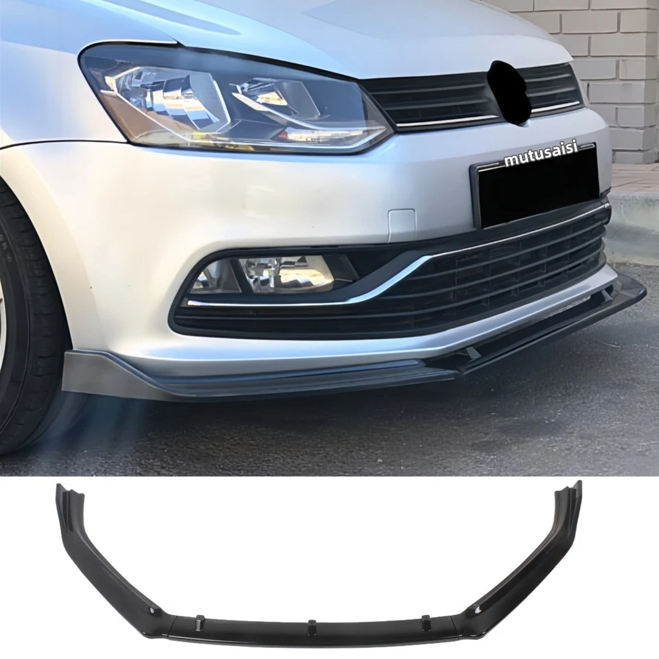 Para VW Polo Hatchback V MK5 6C 6R  14-17 Kit de separador de labios delanteros - Imagen 3 de 4