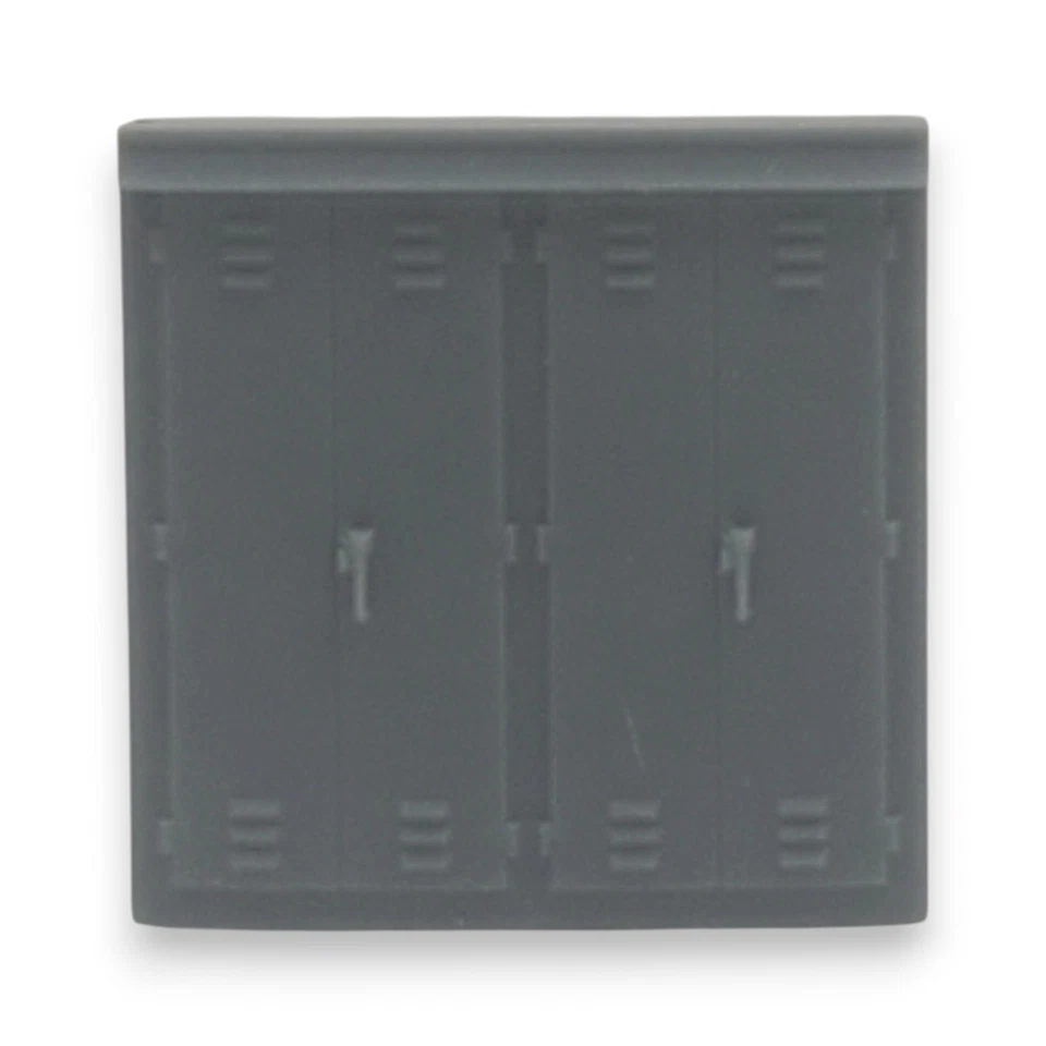 HO Scale Trackside Electronics Cabinet, Signal Box, Double Wide for Model - Image 2 of 4