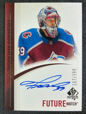 2020-21 SP Authentic Retro Future Watch Auto #RFWA-PF Pavel Francouz 167/399