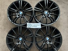 BMW MV3 Genuine 18” 193M Alloy Wheels - Gloss Black (E90 E91 E92 E93 E46 F20)