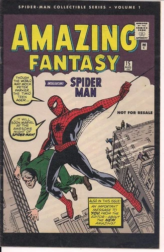 Spider-Man Collectible Series 1 Marvel Comics 2006 Reprints Amazing Fantasy 15