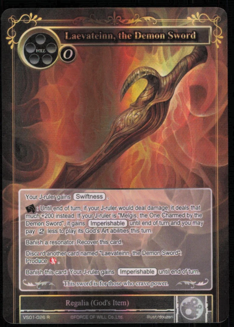 rare force of will cards Force of Will TCG Rare Individual Collectible Card Game Cards in English  for sale