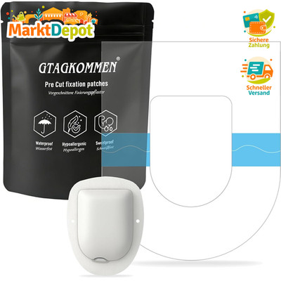Omnipod 5 Pflaster 20 Stück Wasserdicht Transparent Atmungsaktiv Hautfreundlich