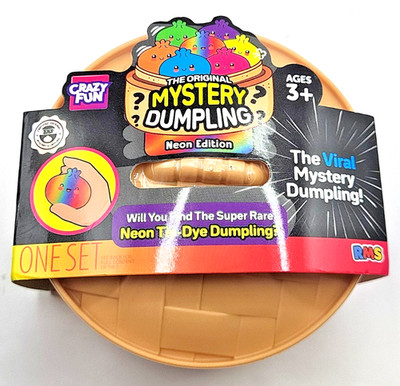 Viral RMS Original Mystery Dumpling NEON Edition Neon Tie Die Crazy Fun Squishy