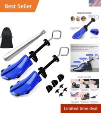 Shoe Stretcher for Women  Men Wide Feet - Shoe Expander Widener Stretch Len...