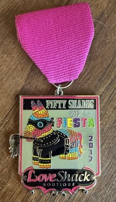 Fifty Shades of Fiesta 2017 Medal Love Shack Boutique Collectible Event