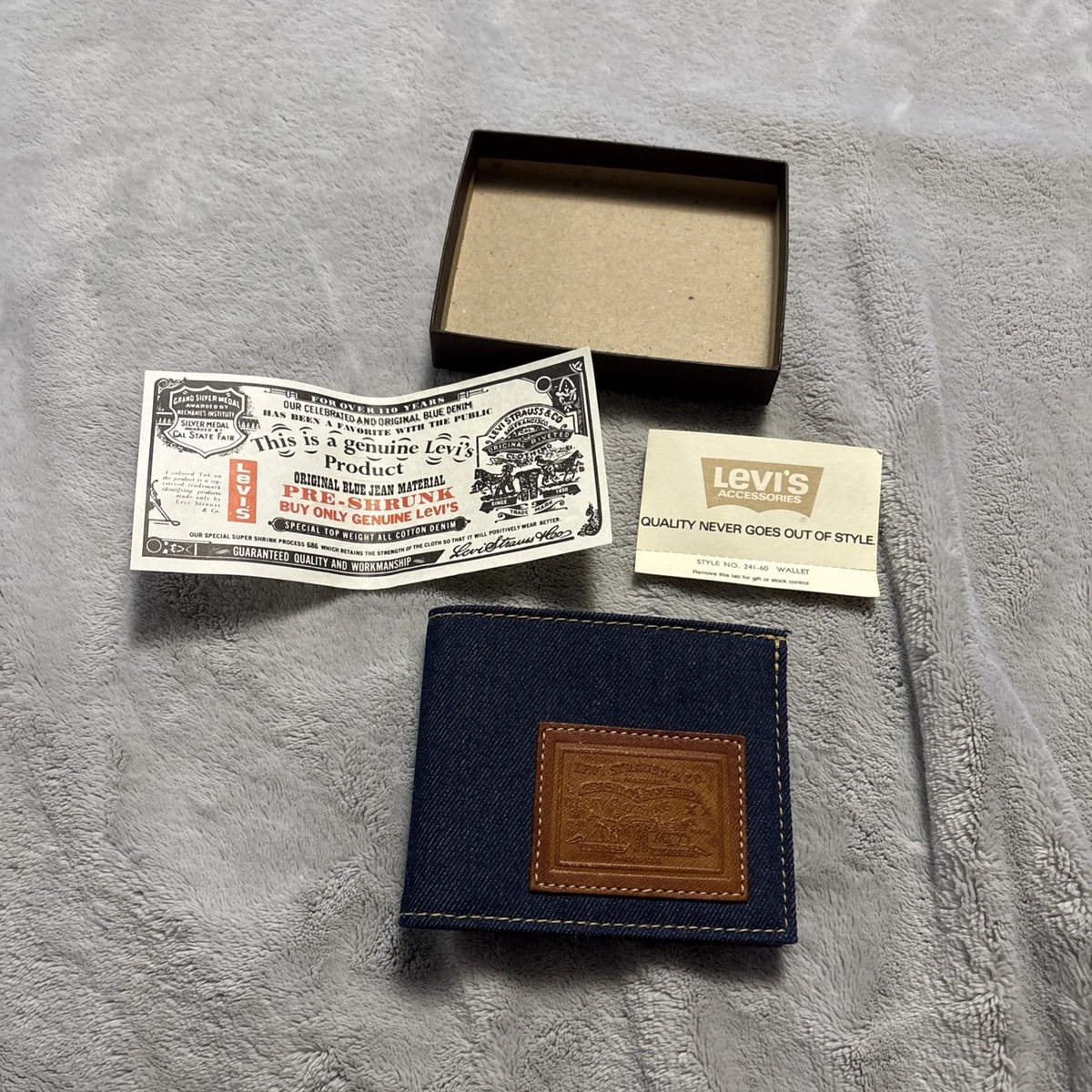 Levi's Denim Wallets for Men for sale - eBay