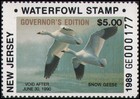 US state revenue-New Jersey #6A MNH VF Governor's Edition — photo 1