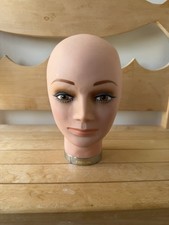 CABEZAL DE EXHIBICIÓN DE PELUCA MANIQUÍ DE COSMETOLOGÍA ¡DEBES VERLO!