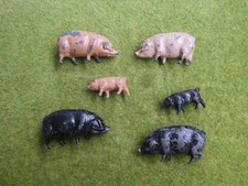 Britains lead Pigs Farm Animals Vintage