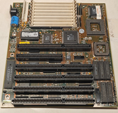 Rare 386/486 Soyo SY-019R1 *128 Kb Cache* w AMD Am386 DX40 CPU & 4 MB + Bonus