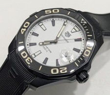 TAG Heuer Aquaracer 43 mm Mens Watch Titanium DLC WAY108A.FT6141