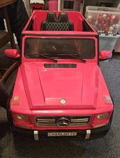 Mercedes G63 G Wagon 12V Electric Ride-On Car for Kids