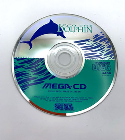 Ecco The Dolphin (PAL, 1993) SEGA Mega-CD Game Boxed with Manual