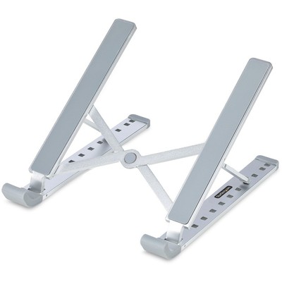 StarTech Foldable Laptop Riser Stand Portable Height Adjustable LAPTOPRISERBAR