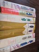 Vintage Zamek błyskawiczny Zestaw 7 różnych wielokolorowych kolorów i rozmiarów Szalon i płaszcze & Clark