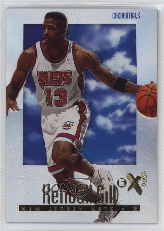 1996-97 Skybox E-X2000 Credentials 462/499 Kendall Gill #43 b6b